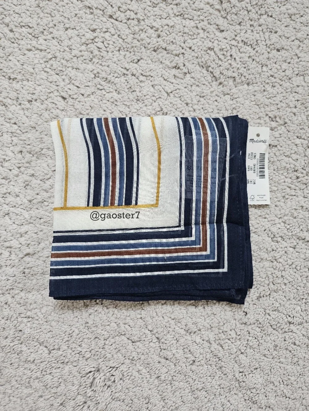 Madewell Organic Cotton Bandana